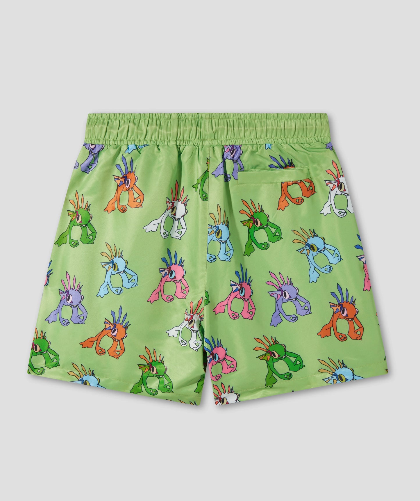 WORLD OF WARCRAFT MURLOC POOL SHORTS - GREEN