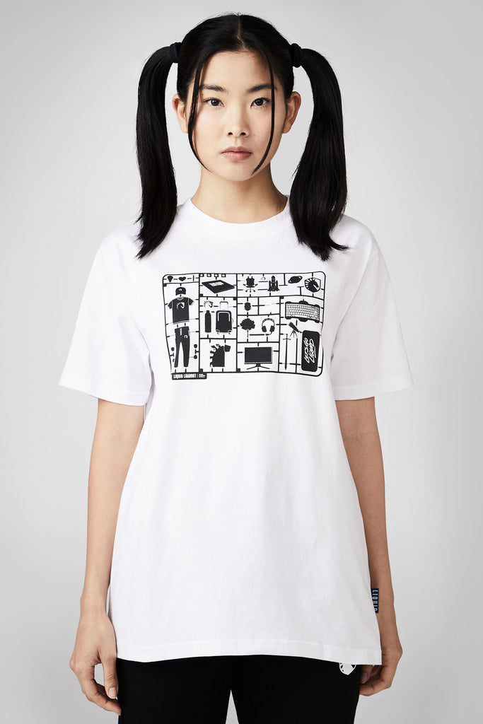 LIQUID LOADOUT SHORT SLEEVE TEE - WHITE - Team Liquid