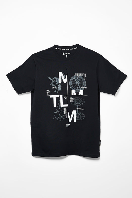 MYTH MASTERY MOMENTUM SHORT SLEEVE TEE - BLACK - Team Liquid