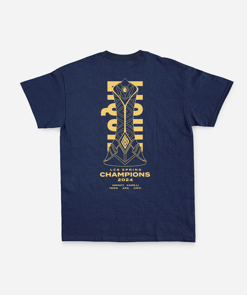 2024 TEAM LIQUID HONDA LCS SPRING CHAMPIONS TEE Team Liquid