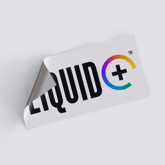 LIQUID+ RECTANGLE STICKER