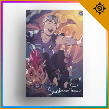 Artwork Print - SunBaconRelaxer