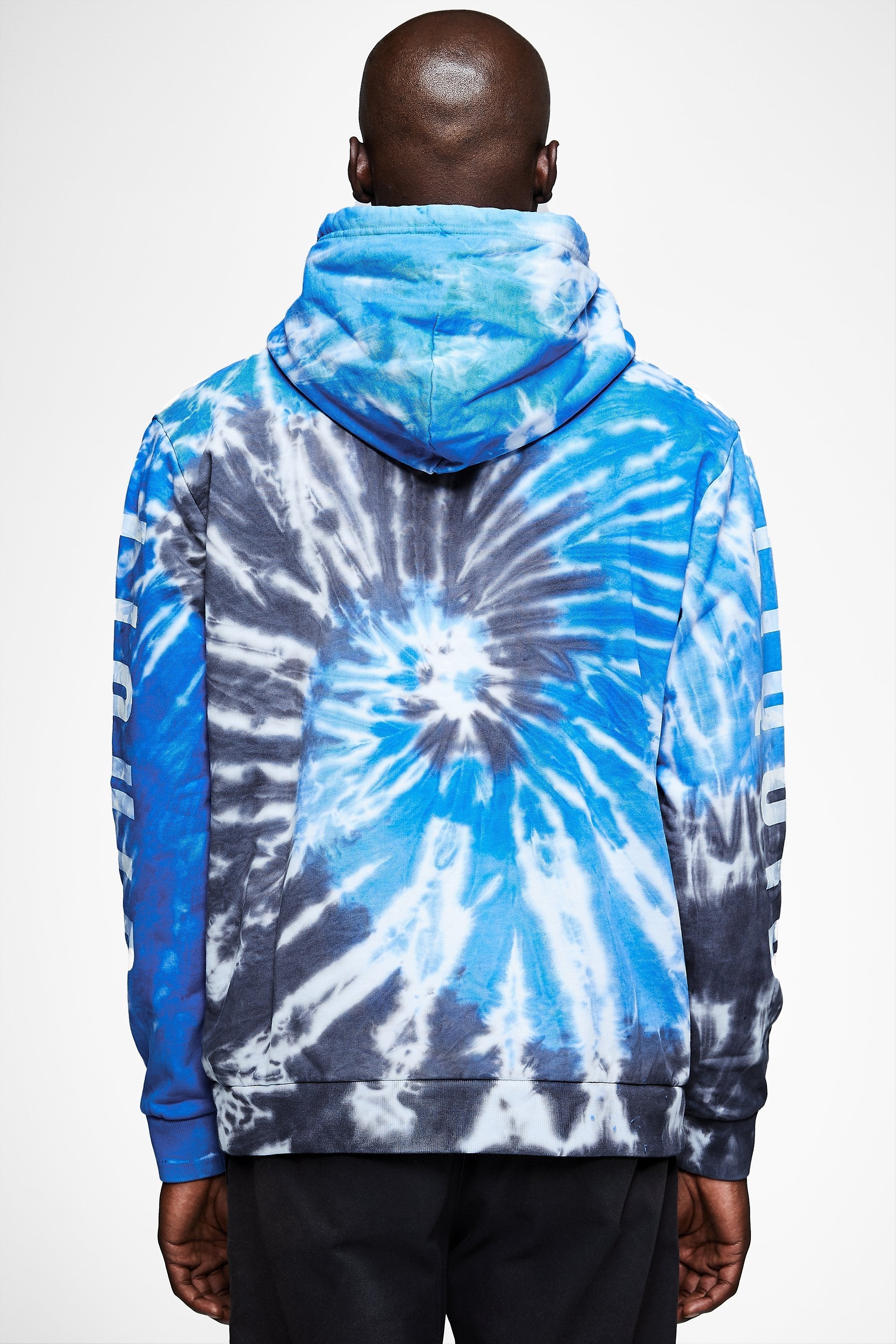 Tie dye spiral discount hoodie