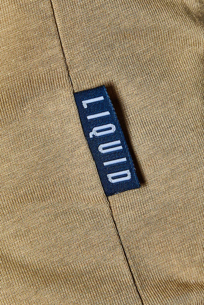 SHIELD EMBLEM SHORT SLEEVE TEE - TAUPE - Team Liquid