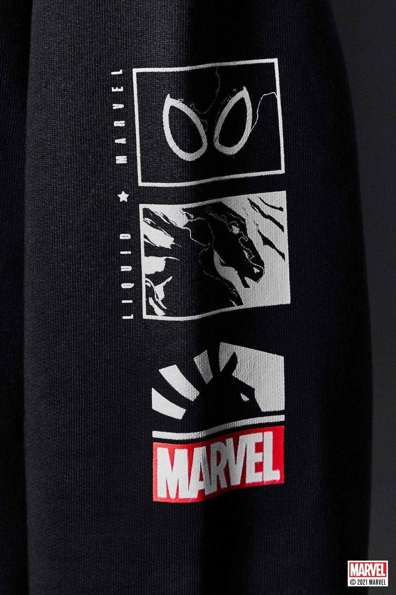 LIQUID x MARVEL SPIDER MAN ARTWORK HOODIE