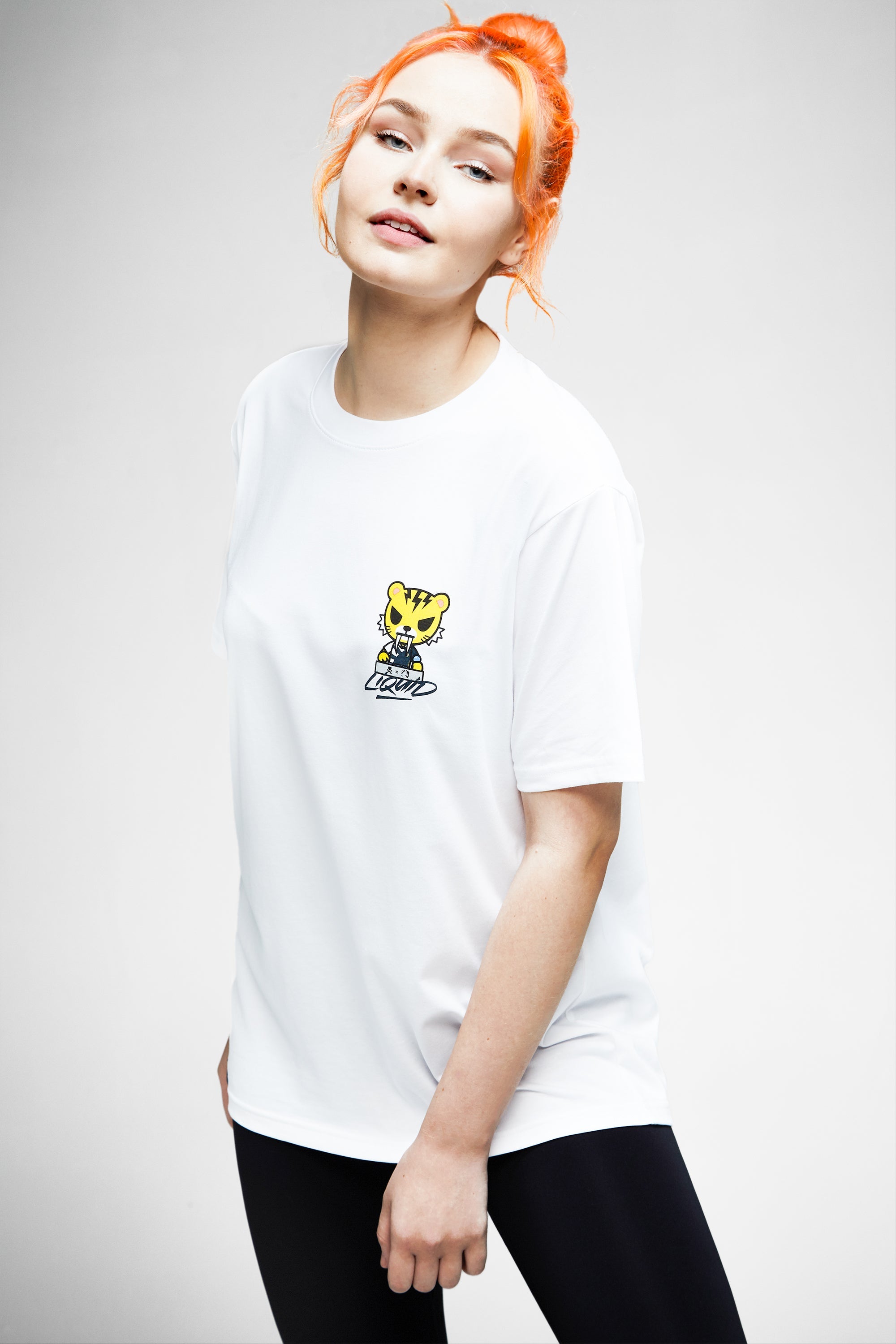 TOKIDOKI x LIQUID LET'S GO LIQUID TIGER SHORT SLEEVE TEE