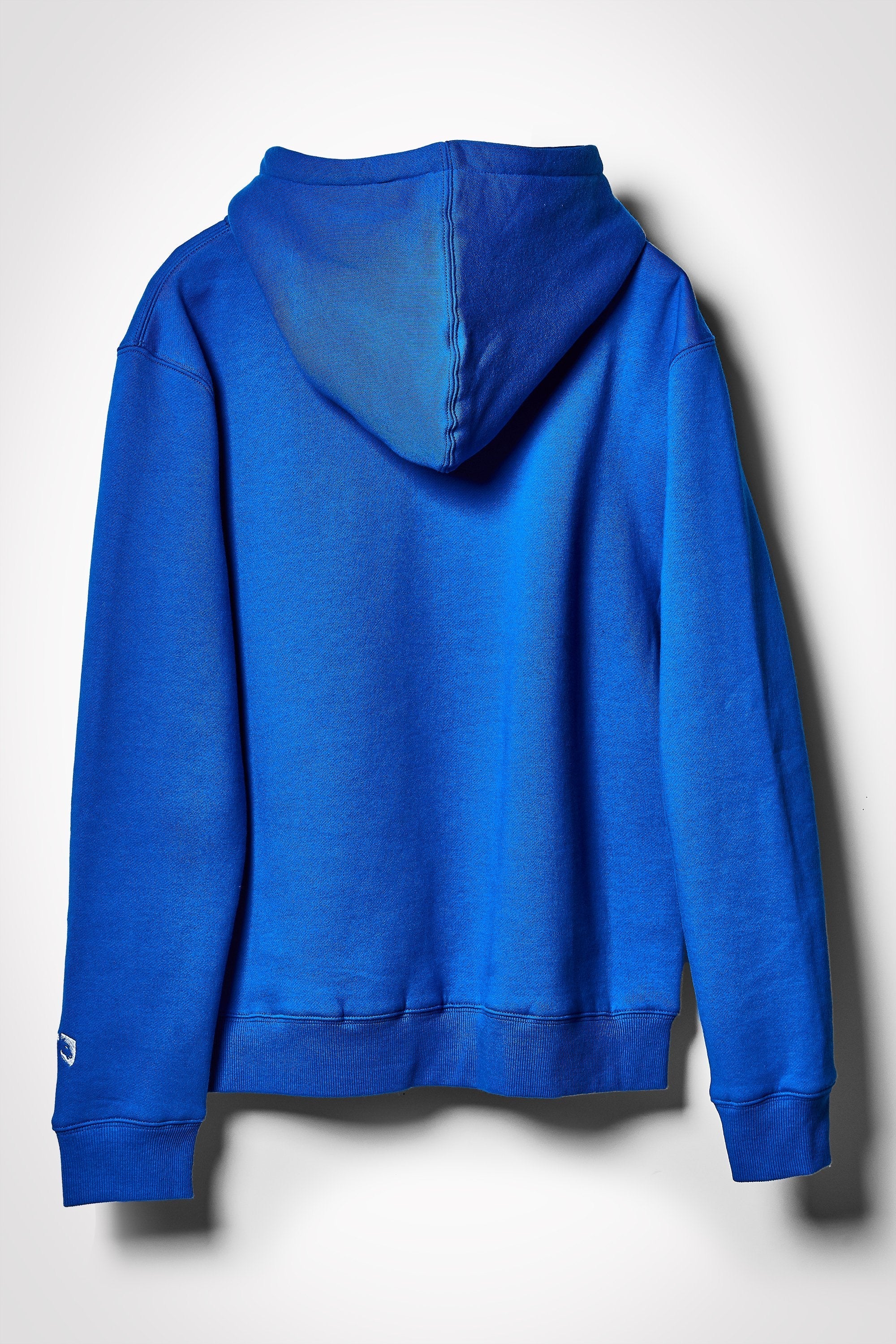 Bright blue hoodie cheap