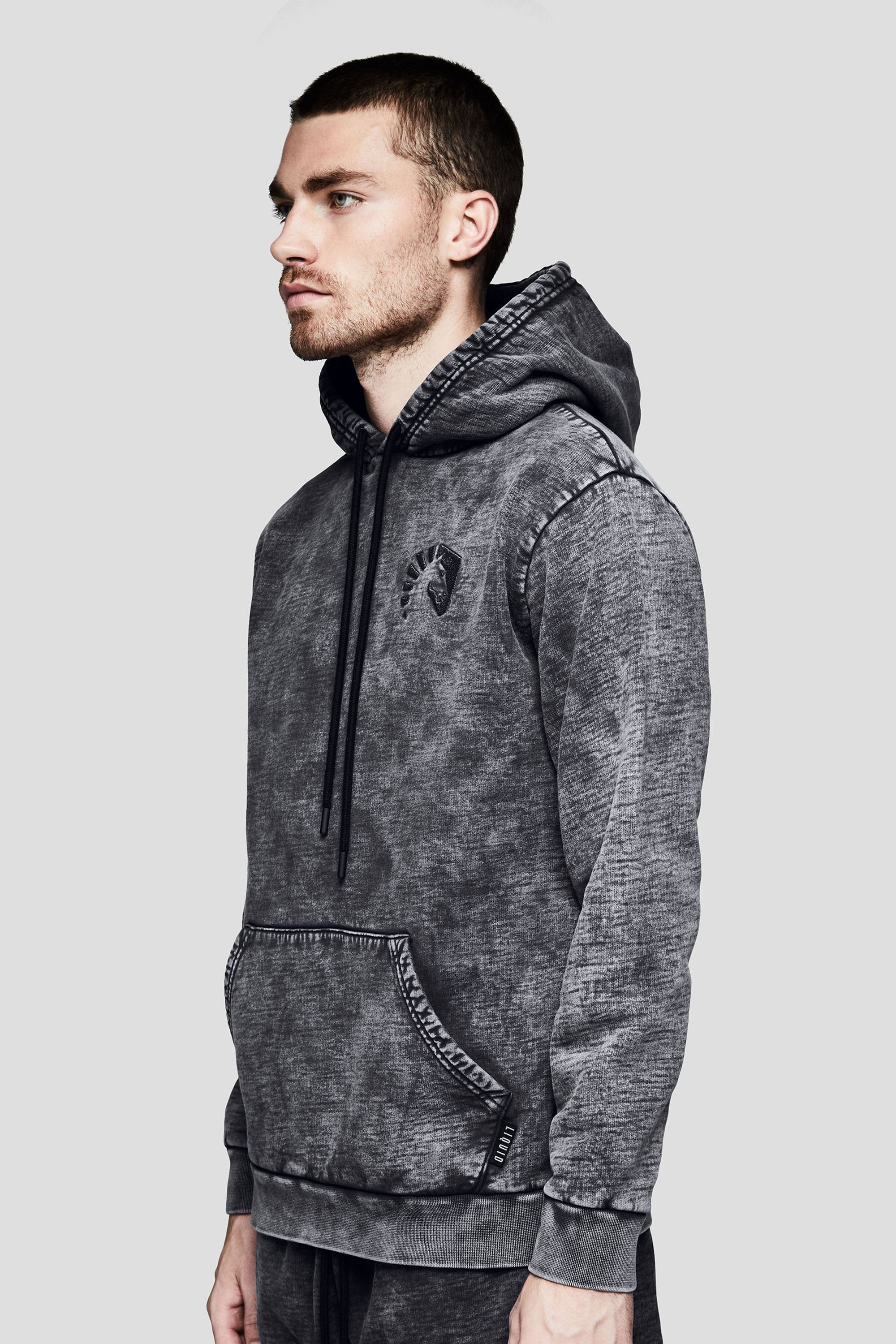 BEST COAST ENZYME WASH EMBROIDERY HOODIE