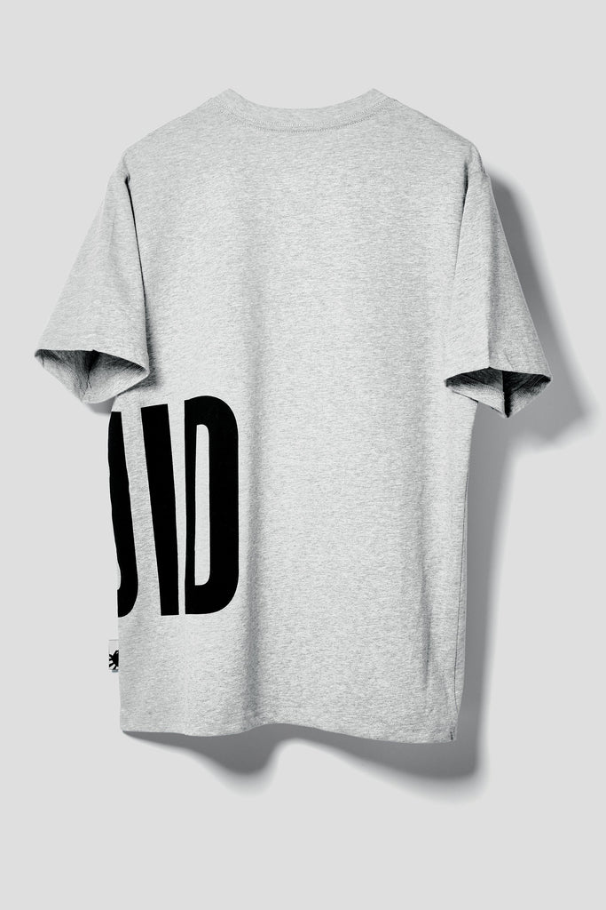 OVERSIZED WORDMARK SHORT SLEEVE TEE - GREY HEATHER - Team Liquid