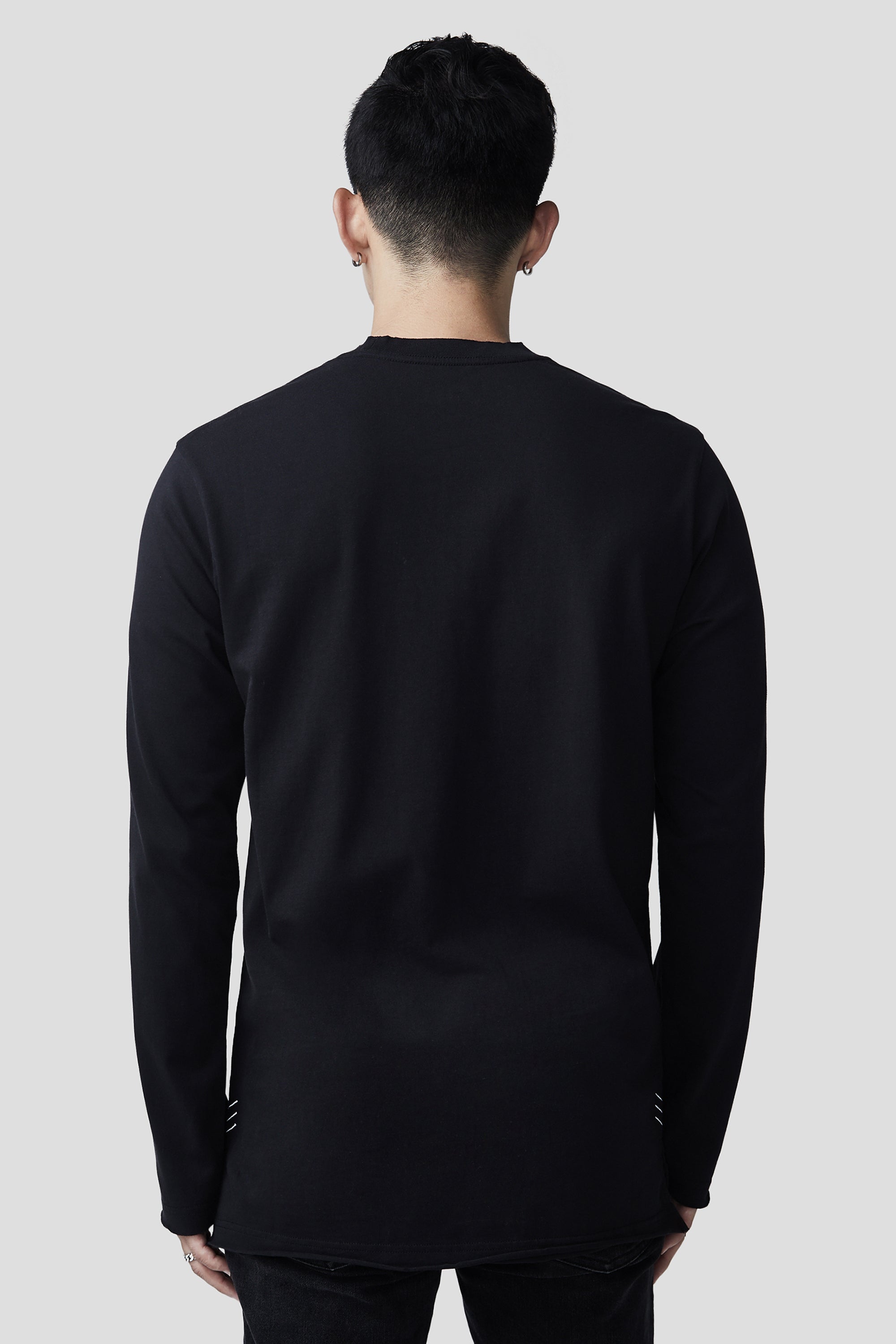 ERL ダメージラグランスリーブ damaged long sleeve tee ERL ダメージラグランスリーブ damaged long sleeve tee