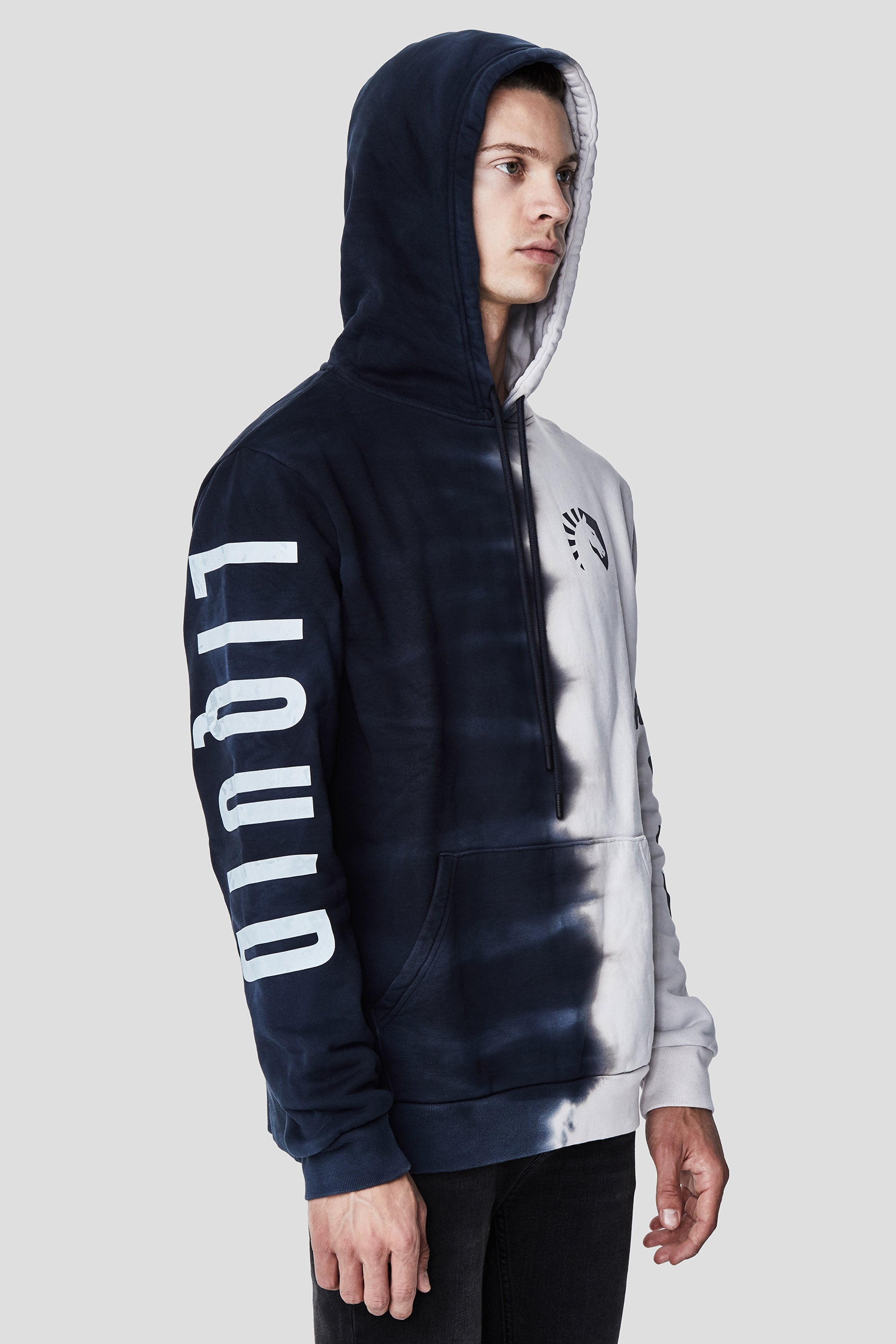 Hollister dip store dye hoodie