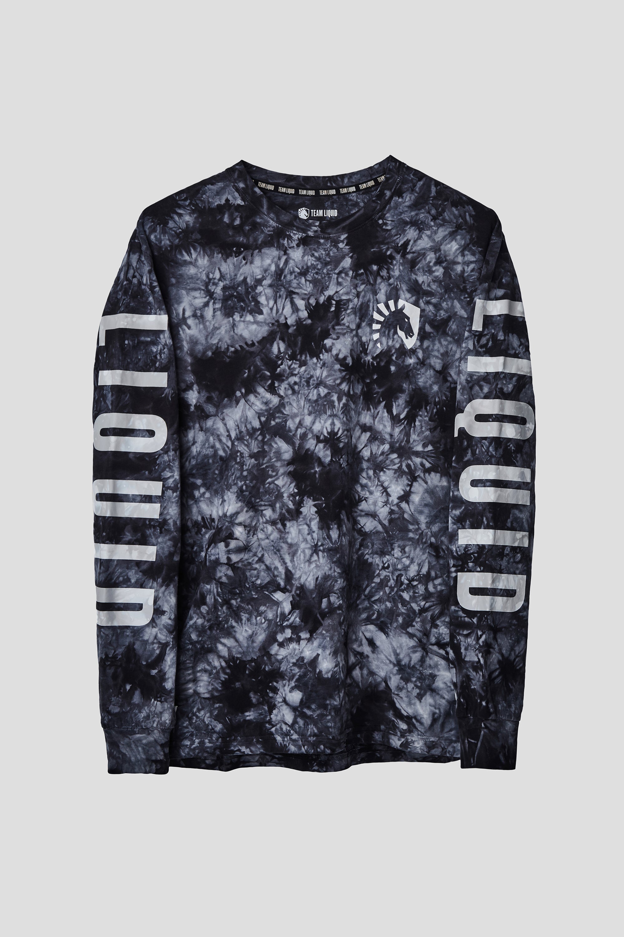 ◆LIBERE◆ WASHED LONG SLEEVE TEE BLACK 251233 LiquidHeritageLSTeeCloudWashTL