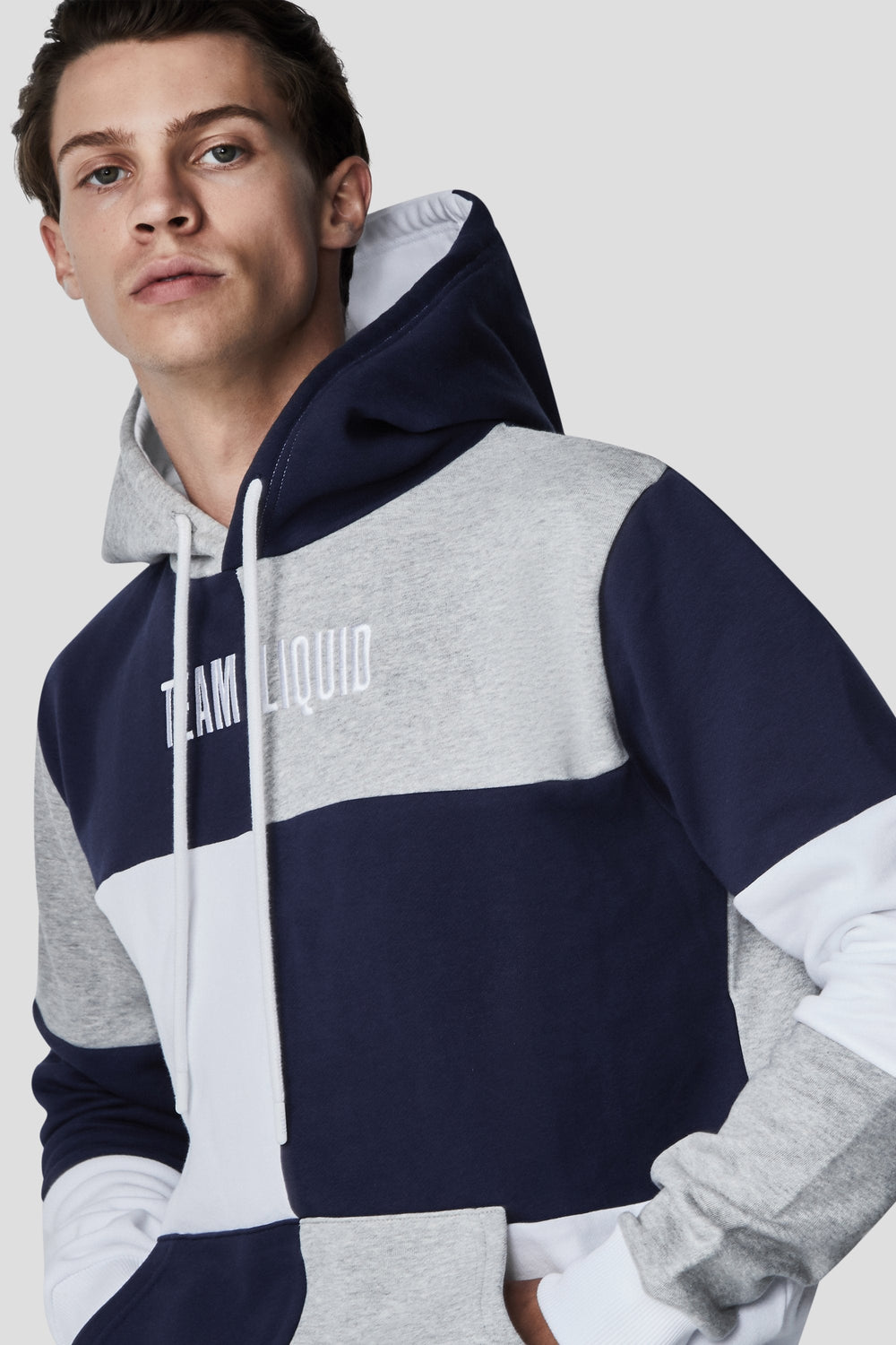 HAWILAND Long Sleeve Sweatshirt Men's Colour Block Long