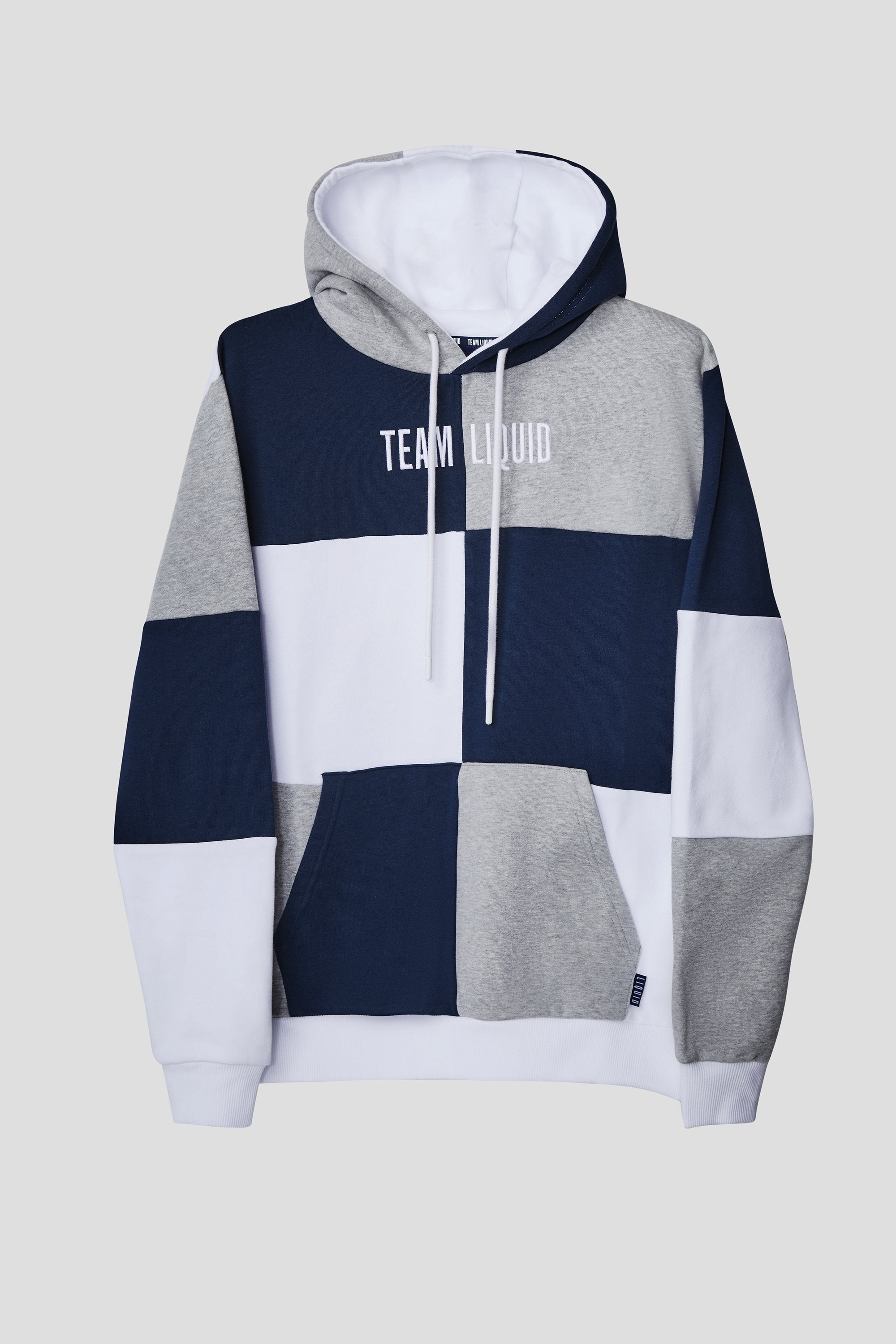 Patchwork hot sale hoodie mens
