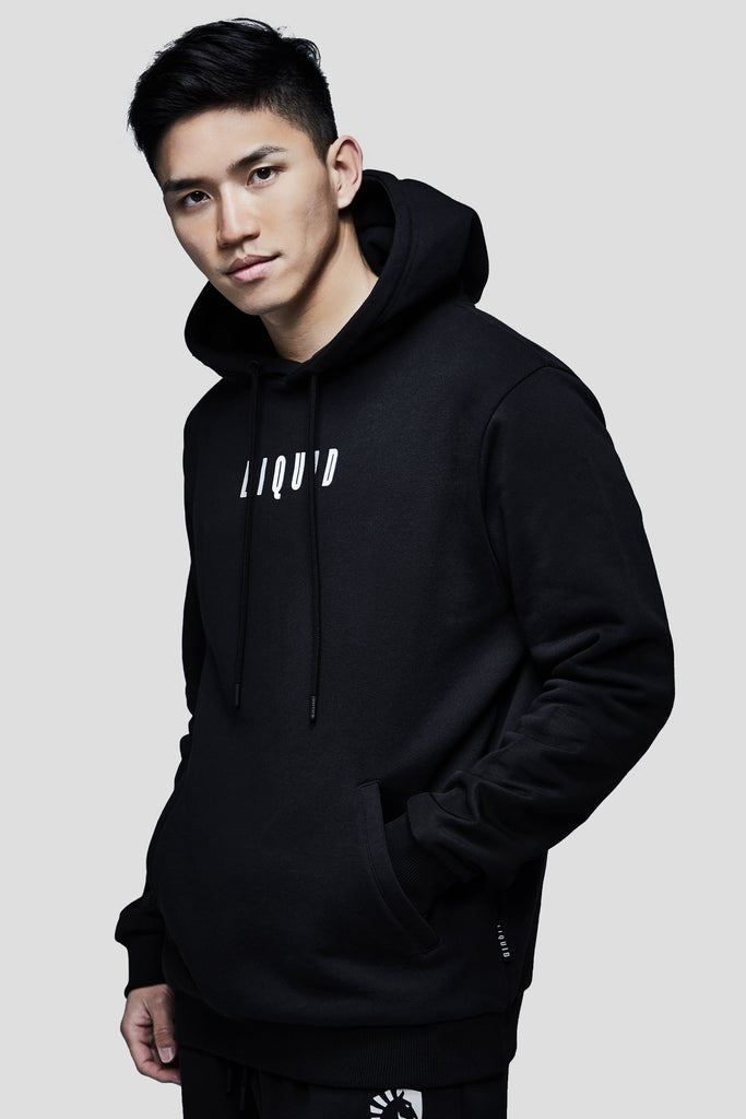 LIQUID PRESTIGE PULLOVER HOODIE - BLACK - Team Liquid