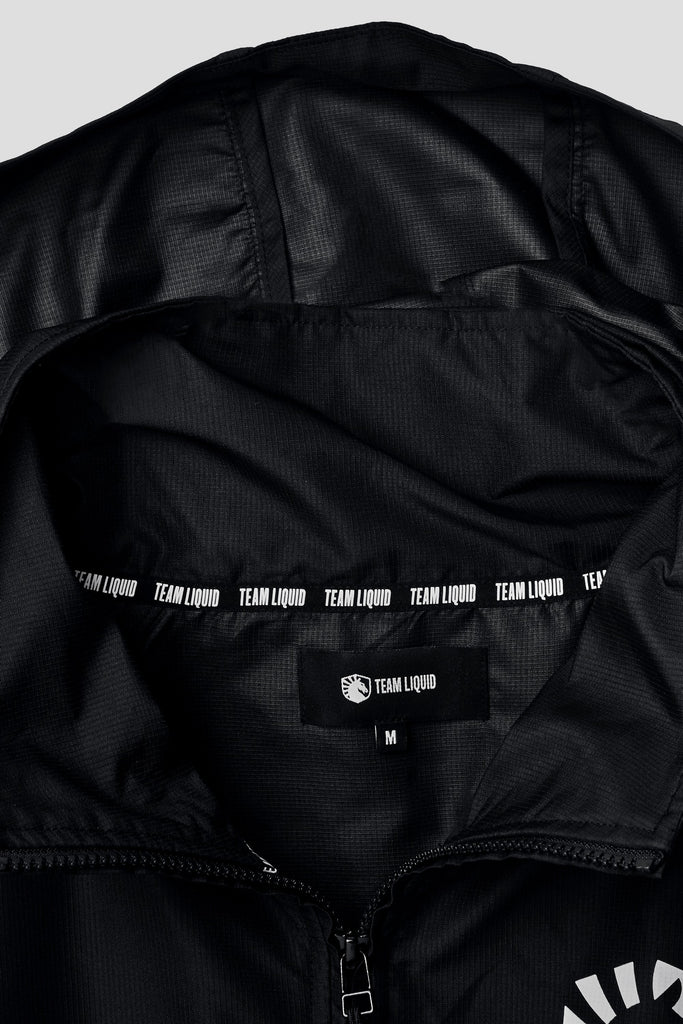 LIQUID PRESTIGE HALF ZIP WINDBREAKER - BLACK - Team Liquid