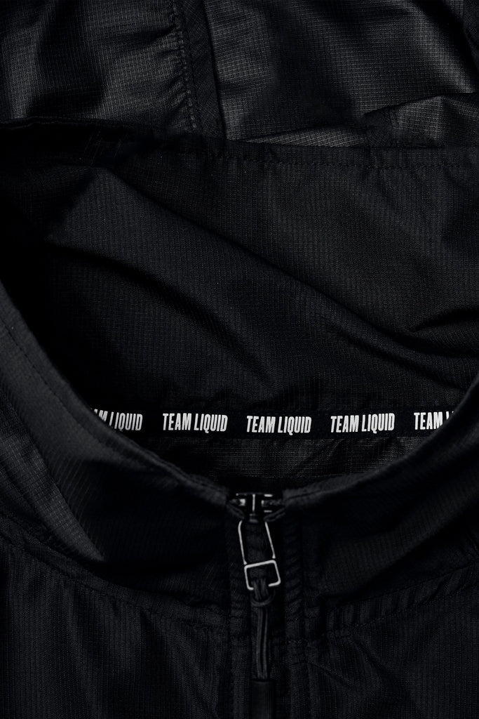 LIQUID PRESTIGE HALF ZIP WINDBREAKER - BLACK - Team Liquid