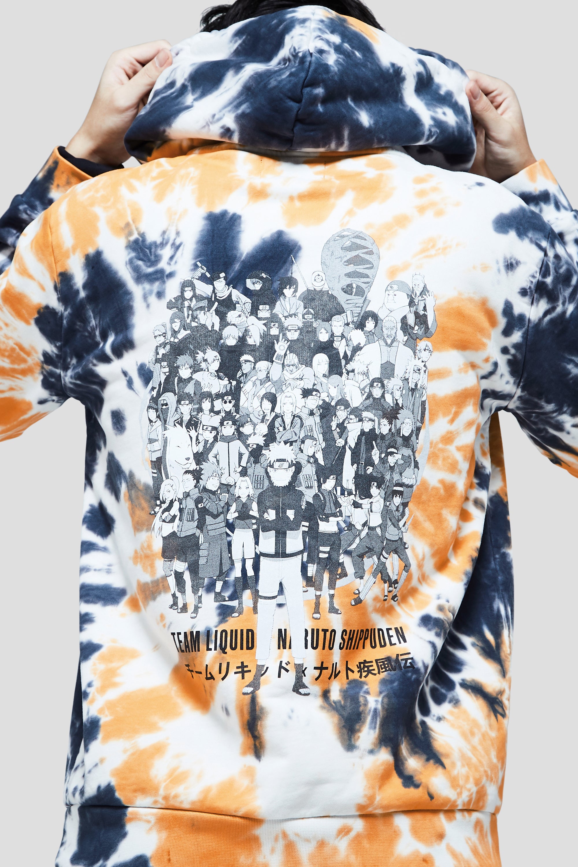 Naruto hoodie tie dye sale