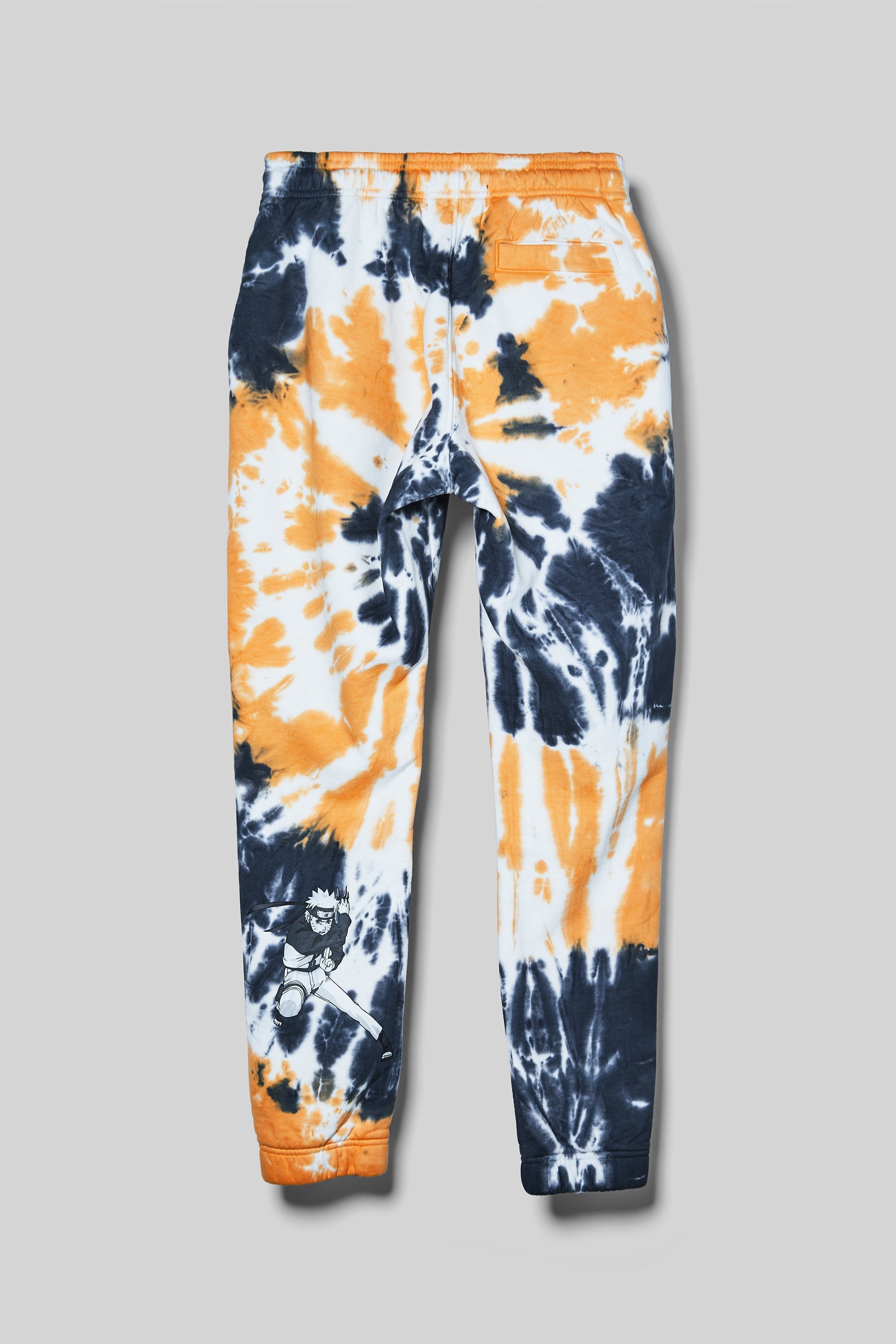 Blue and yellow tie dye sweatpants hot sale