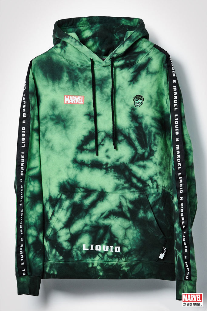LIQUID x MARVEL RETRO HULK HOODIE - Team Liquid