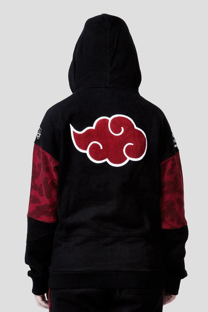 LIQUID x NARUTO AKATSUKI CHENILLE CLOUD PULLOVER HOODIE - Team Liquid