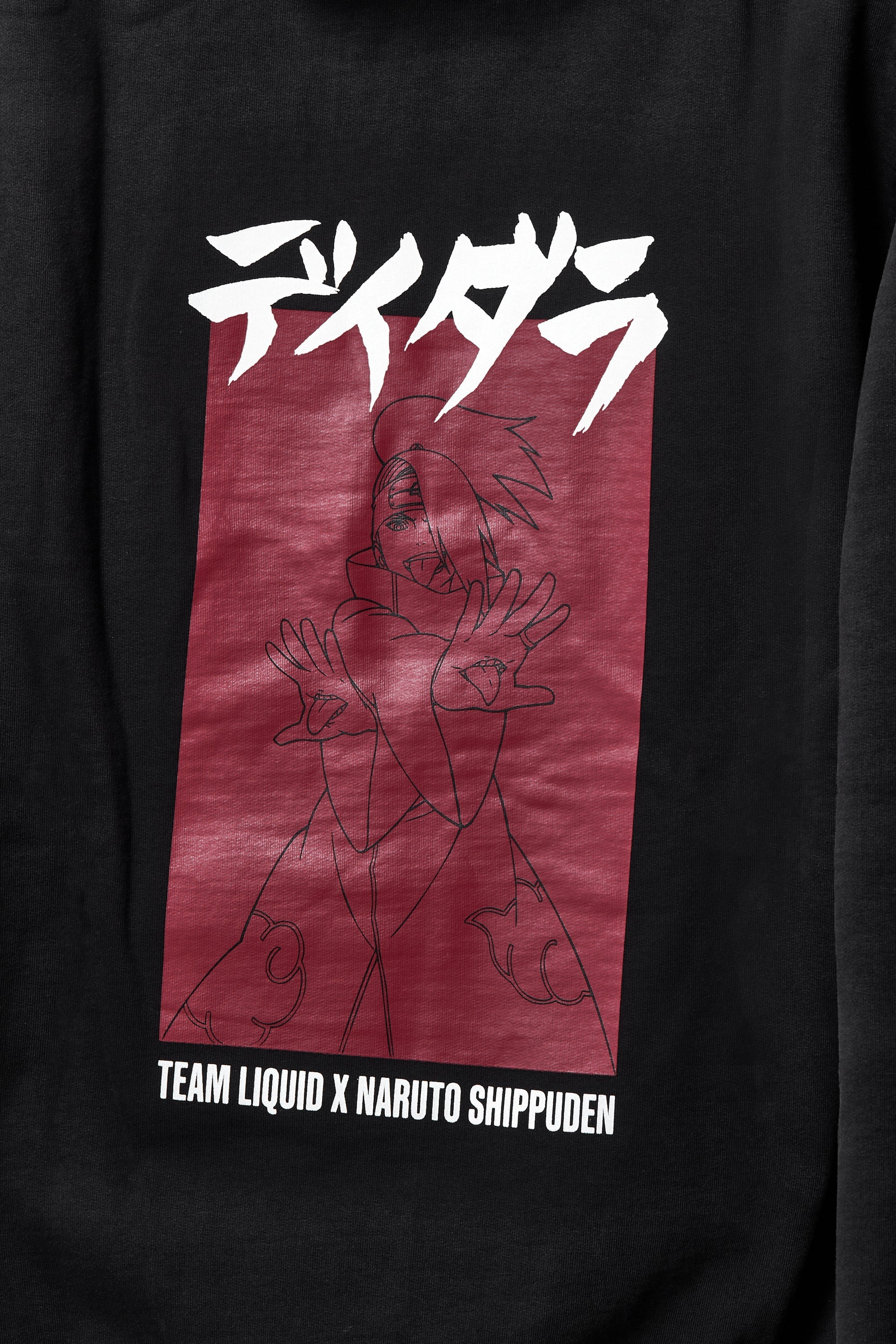 LIQUID x NARUTO AKATSUKI DEIDARA ARTWORK HOODIE Team Liquid
