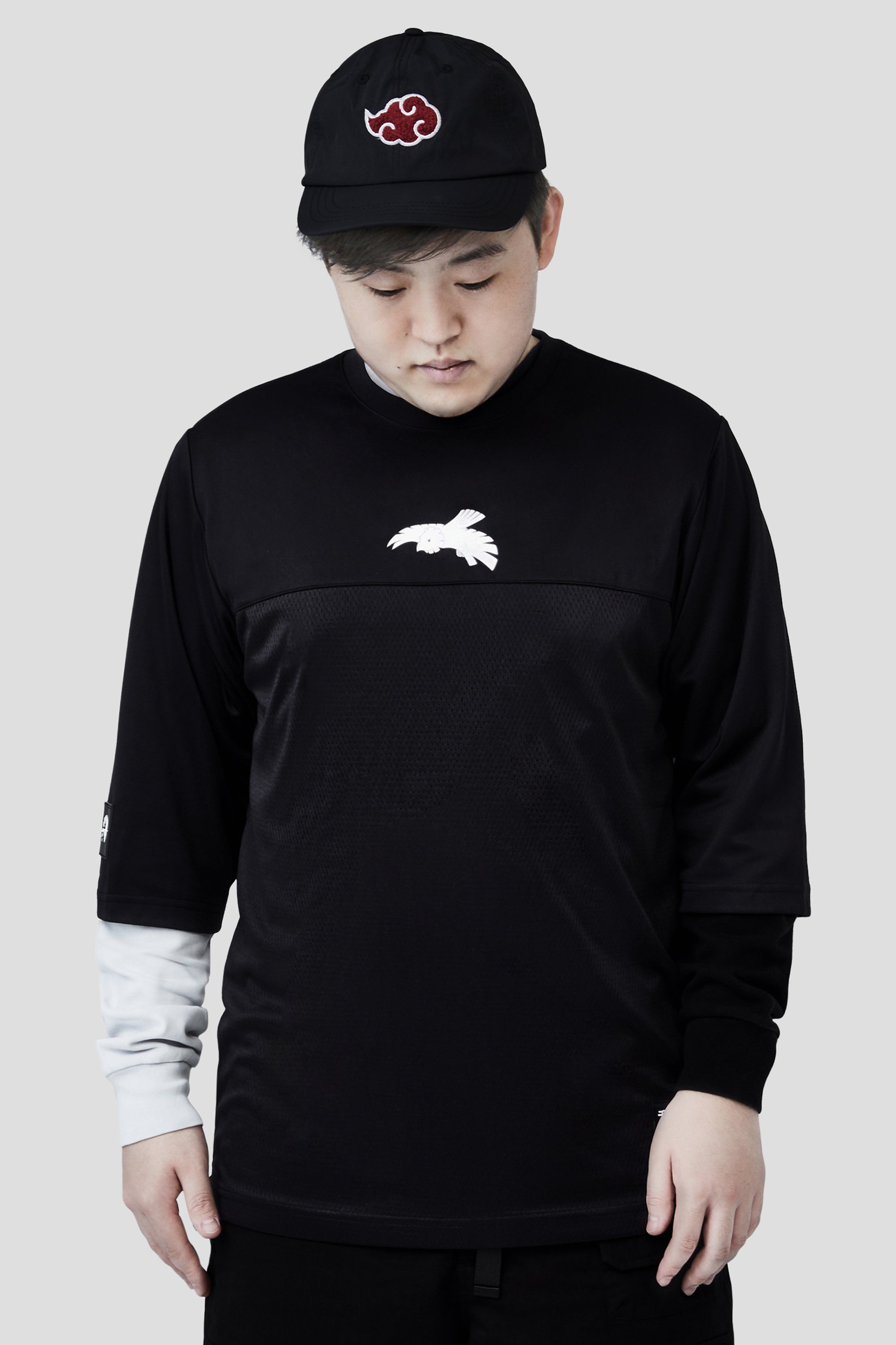 LIQUID x NARUTO AKATSUKI DEIDARA C1 MESH PUFF TEE – Team Liquid