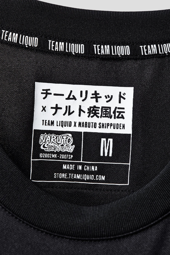 LIQUID x NARUTO AKATSUKI DEIDARA C1 MESH PUFF TEE - Team Liquid