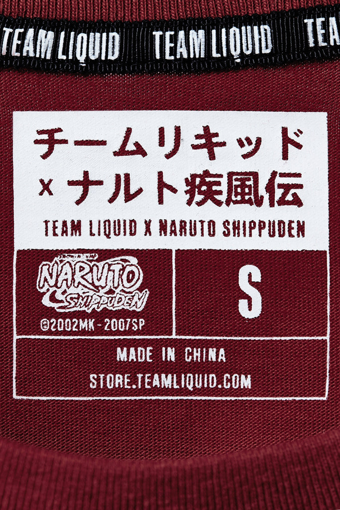 LIQUID x NARUTO AKATSUKI ITACHI DŌJUTSU SHORT SLEEVE TEE - Team Liquid
