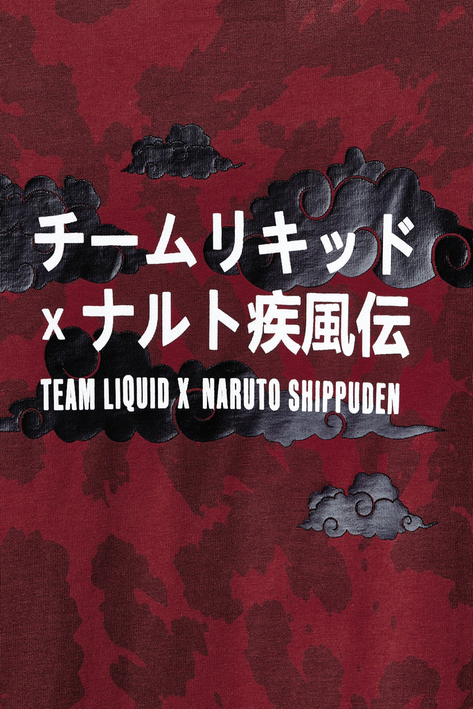 LIQUID x NARUTO AKATSUKI ITACHI DŌJUTSU SHORT SLEEVE TEE - Team Liquid