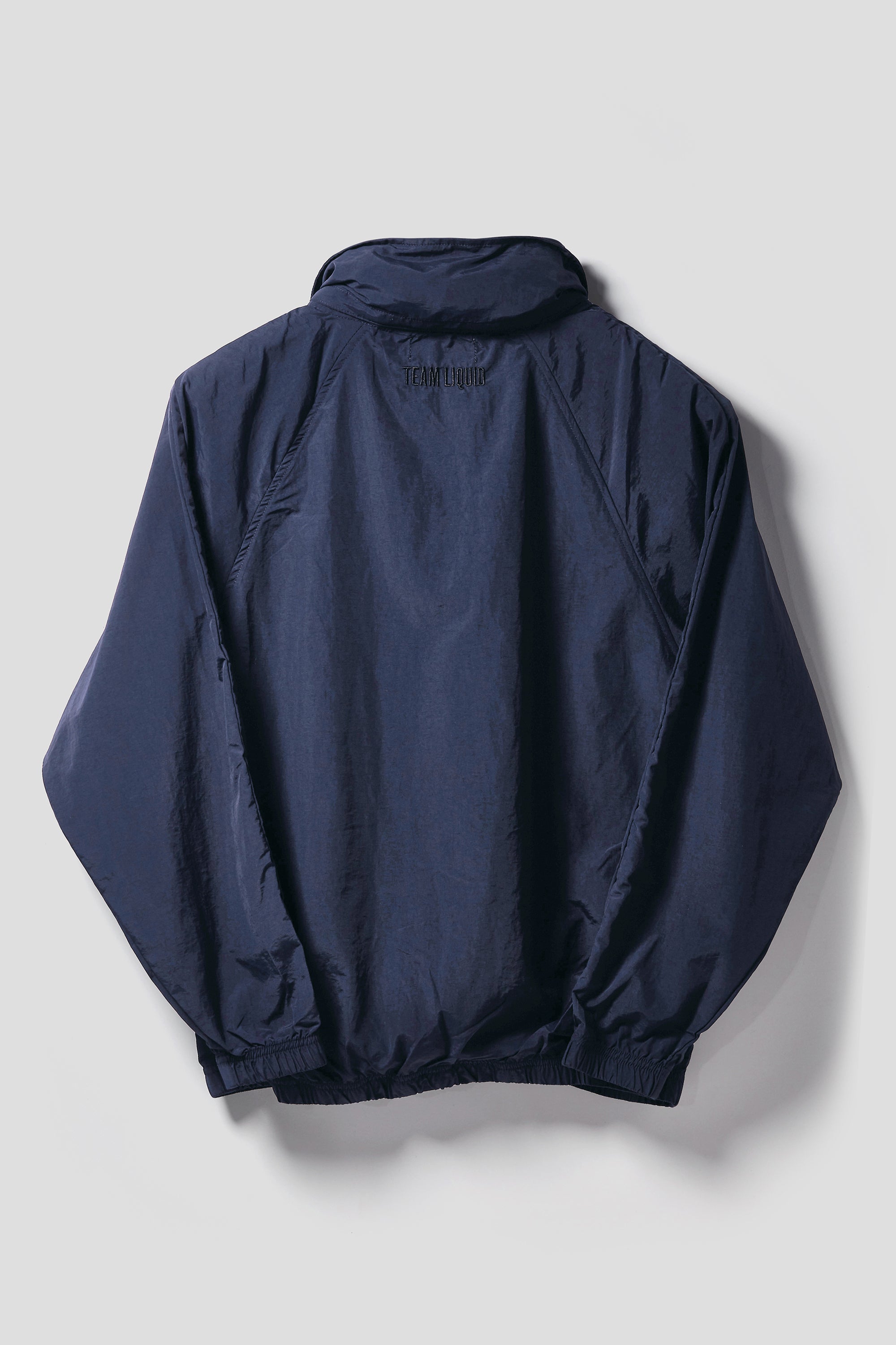 Navy and white windbreaker outlet