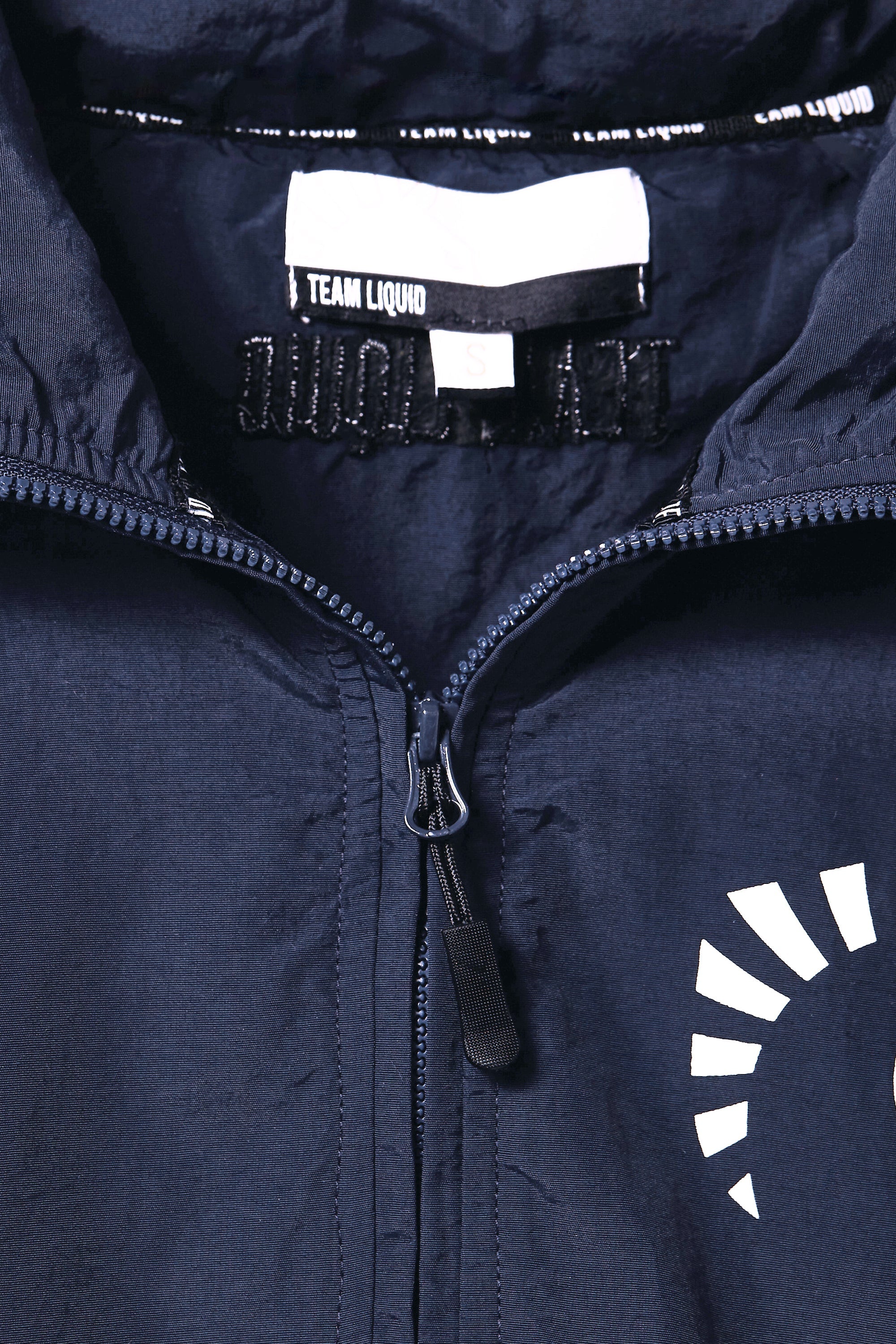 ★codegraphy★ Nylon Rich Pocket Hooded Windbreaker Gray Foldable Lightweight Custom Design Nylon Windbreaker with