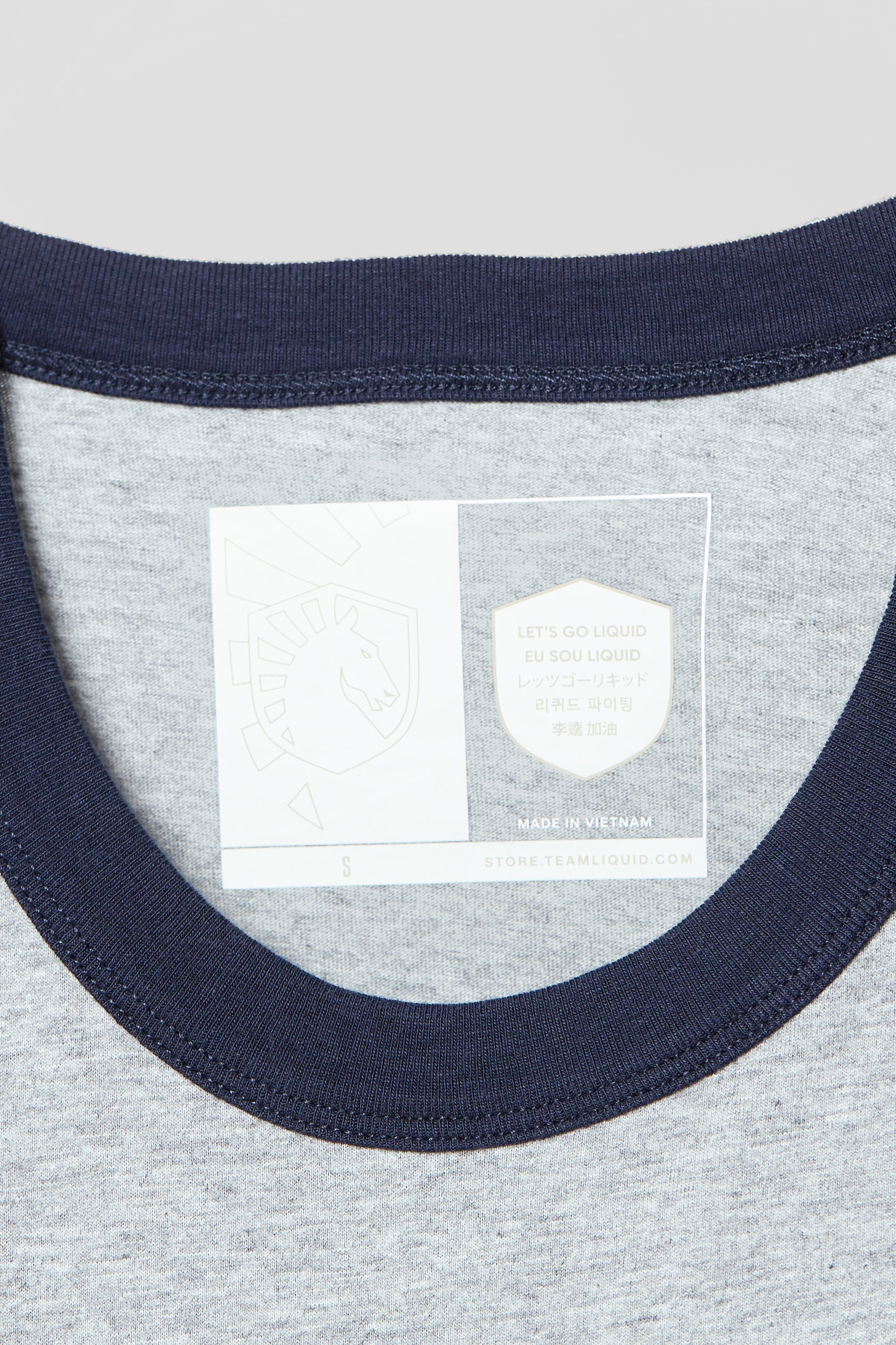 【BADBLOOD】Workshop Shield Print Ringer T-Shirt - Cream Badblood Workshop Shield Print Ringer T-Shirt - Cream
